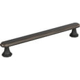 thumbnail image 2 of Atlas Homewares 321 Dickinson 6-5/16" Center To Center Bar Cabinet Pull - Nickel, 2 of 7