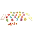 thumbnail image 1 of Juguete Modelo de Números Animales Oceános con Cuerda Enlazada Conoscitivo para CUTICAT Juguete de madera para niños, 1 of 5