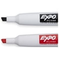 thumbnail image 4 of Magnetic Dry Erase Chisel Marker With Eraser 2/Pkg-Black & Red, 4 of 22