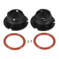 thumbnail image 4 of Unique Bargains 2pcs 9007 9004 LED Headlight Adapter Base Bulb Sockets Retainer Holder Universal for Auto Car Black, 4 of 6