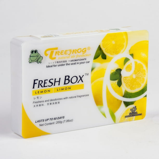 Tree Frog Natural Air Freshener 200g Jumbo Size Lemon Yellow TRLE52