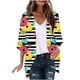 thumbnail image 1 of Mujeres de Manga Larga Tops de Moda Casual Impresión Suelta Cubrir Blusa de Cárdigan para Primavera Verano, 1 of 5