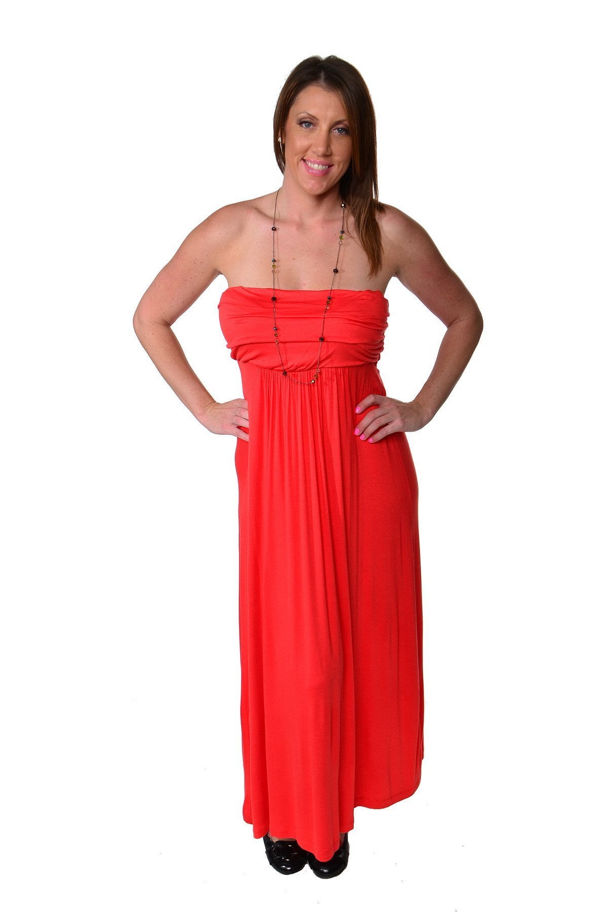 Women's Plus Maxi Tube Dress