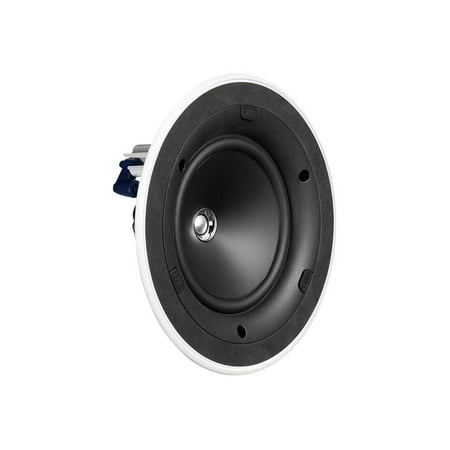 KEF - Ci-E Series 6-1/2" In-Ceiling Speaker (Pair) - White
