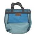 thumbnail image 4 of Milageto Mesh Beach Tote Bag Casual Travel Cosmetic Bag for Camping Bathroom Vacation Blue, 4 of 8