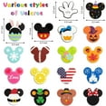 thumbnail image 2 of Letrero decorativo para puerta SUPYFD con forma de ratón con 18 iconos intercambiables, 2 of 8