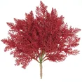 thumbnail image 3 of Ramas de pino artificiales con purpurina, plantas falsas, adornos para árbol de Navidad, hojas con lentejuelas doradas y brillantes, suministros para decoración del hogar para fiestas navideñas, 3 of 5
