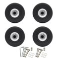 thumbnail image 1 of 4pcs Travel With Mounting Tool Casters Spare Suitcase Wheel Replacement Parts, 1 of 4