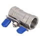 thumbnail image 1 of Válvula De Bola De 1/2 Pulg. NPT DN15 Válvula De Instalación De Tuberías De Rosca Hembra De Acero Inoxidable 304 Con Mango De Mariposa Hecha De Acero Inoxidable 304, Resistente Al óxido Y A La Corrosi, 1 of 8