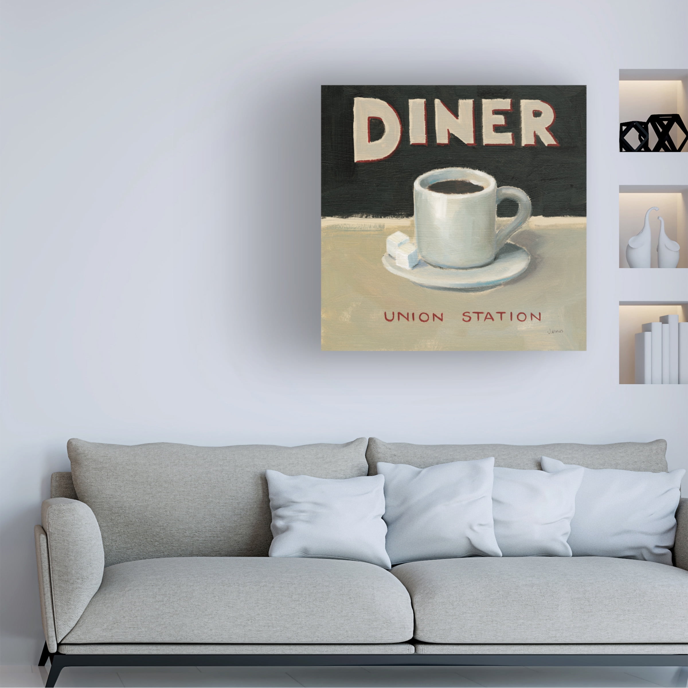 James Wiens 'Coffee Spot II' Canvas Art