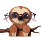 thumbnail image 1 of Soporte para gafas Yuarrent en forma de animal decoración de escritorio, 1 of 1
