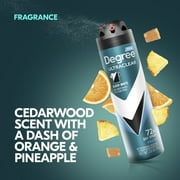 Degree Men UltraClear 72H Antiperspirant Deodorant Dry Spray, 3.8 oz