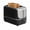 Black, variant on 2 Slice Retro Toaster with Wide Slots, 7 Shade Settings, Double Side Baking, Compact Bread Toaster with Removable Crumb Tray for Bagels & Thick Bread