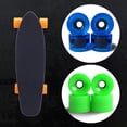 thumbnail image 3 of Soidarity 4 piezas rueda de monopatín ruedas de longboard reemplazo profesional azul oscuro patinar Azul oscuro Soidarity OD020059-06, 3 of 6