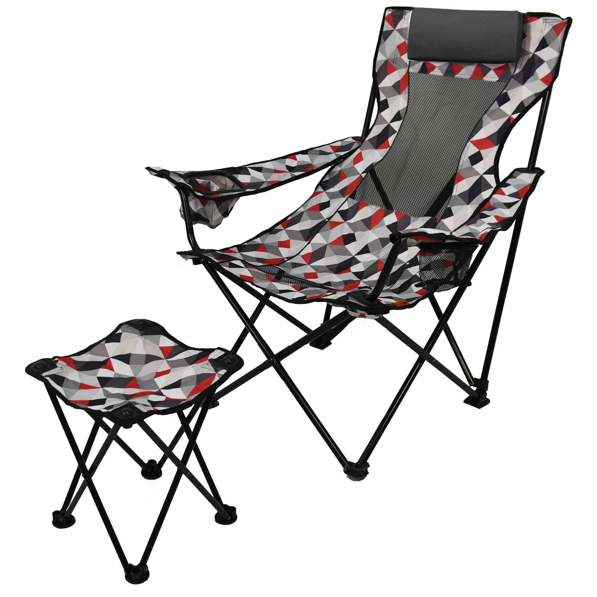 lawn chair with footrest