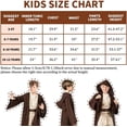 thumbnail image 5 of CHOYURME CHONYURM Knight Costume for Kids Halloween Cosplay Tunic Hooded Cape Sci-fi Film Classic Robe Outfit 3-14 Years, 5 of 7