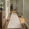 thumbnail image 2 of PureCozy 2'x8' Runner Rugs for Hallway Entrance Bedroom Entryway Kitchen Non Slip Oriental Traditional Vintage Beige Washable Runner Rugs, Beige, 2 of 5