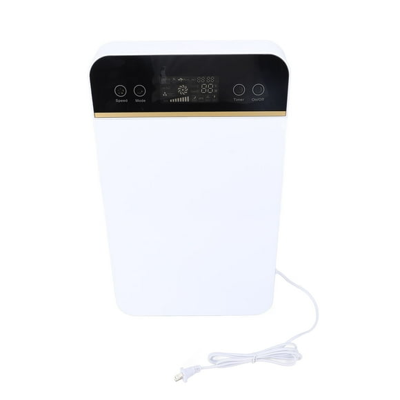 Purificador de Aire, Pantalla Tálil Hd Temporalor de Extracció de Olor del Limpiador de Aire Con Control Remoto para El Dormitorio