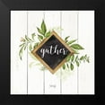 thumbnail image 2 of Rae, Marla 12x12 Black Modern Framed Museum Art Print Titled - Gather Greenery, 2 of 5