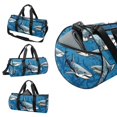 thumbnail image 3 of Shark Universal Sports Bag: Swim, Gym, Luggage, Basketball. Size 17.7 Inches with Interior Zipper Pocket. Large Capacity., 3 of 6