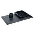 thumbnail image 1 of Dacasso Ensemble de Bureau en Cuir Reconstitué, 3 Pcs, 1 of 4