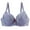 Light Purple, variant on Women's Sexy Lace Shaping Cup Adjustable Shoulder Strap Large Size Underwire Bra Breathable & Stylish
