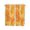 Yellow Orange Khaki, variant on Bedroom Curtains 63 Inches length, Botanical Orange Yellow Window Treatment Curtain Drapes, Modernism Tropical Palm Leaf Rod Pocket Curtain Panels for Living Room Kitchen, 42"x63", 2 Panels