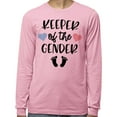 thumbnail image 2 of Keeper of the Gender Long Sleeve Shirt Unisex Small Pink, 2 of 5