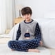 thumbnail image 1 of Pijamas de Navidad para niños y niñas, ropa de dormir de lana, conjunto de ropa de casa para niños pequeños, pijamas de invierno de unicornio de dibujos animados, 1 of 4