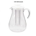 thumbnail image 5 of Mainstays 3-Quart Plastic Water Pitcher with Lid and Removeable Rod for Ice Core, Clear, 5 of 6
