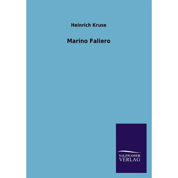 Marino Faliero (Paperback)