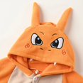 thumbnail image 3 of Mono de Cosplay de Pokémon Charizard para niños, disfraz de Halloween, regalo de Navidad, Pijama de cuerpo completo de dragón, Pijama de lana de una pieza, 3 of 3