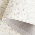 thumbnail image 5 of SAFAVIEH Micro-Loop Charlotte Solid Area Rug, Ivory/Grey, 3' x 5', 5 of 7