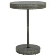 thumbnail image 3 of vidaXL 5 Piece Garden Bar Set Grey Poly Rattan&Solid Wood Acacia, 3 of 4