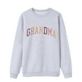 thumbnail image 2 of Women's Sweatshirts 2025 Grandma Sweatshirt Long Sleeve Crewneck Casual Pullover Tops Sweatshirt for Women, 2 of 4