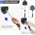 thumbnail image 2 of Windshield Cleaning Tool, Car Window Cleaner Windshield Cleaner with 4 Reusable and Washable Microfiber Pads and Extendable Handle Auto Inside Glass Wiper Kit, 2 of 6