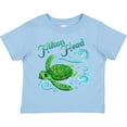 thumbnail image 3 of Inktastic Hilton Head Cute Sea Turtle with Waves and Bubbles Boys or Girls Toddler T-Shirt, 3 of 5