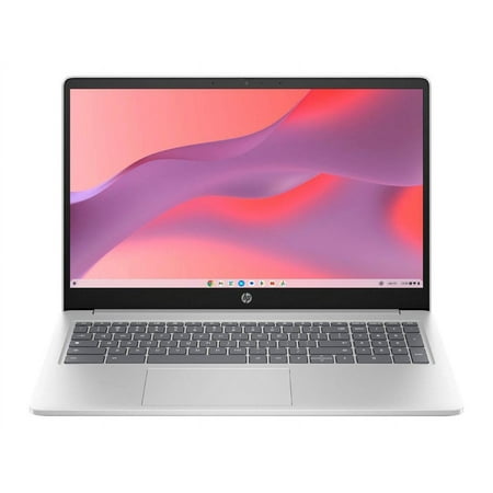 HP - 15.6" Chromebook - Intel Processor N200 - 8GB Memory - 64GB eMMC - Natural Silver Laptop Notebook 15a-nb0013dx