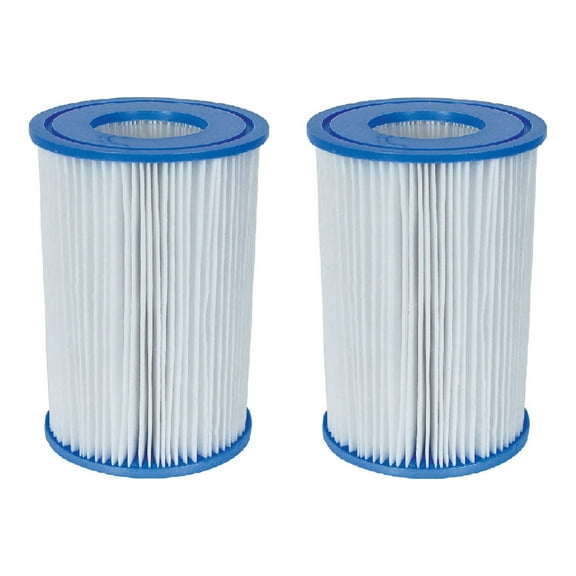 Bestway Swimming Pool Filter Pump Replacement Cartridge Type III/A, 2 Pack