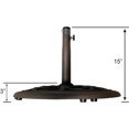 thumbnail image 2 of TropiShade 30-Pound Bronze Powder-Coated Cast Iron Umbrella Stand, 2 of 4