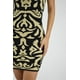 thumbnail image 4 of Vestido Juvenil Roman Fashion K007 Beige Negro, 4 of 6