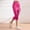A5 Hot Pink, variant on GILIGEGE Womens Yoga Skirted Capri Leggings Gym Yoga Legging with Skirts Swimming Water Pants Knee Length Swim Capri Pants Thick High Waist Yoga Pant Black