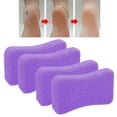 thumbnail image 3 of 4 Piezas Callos Exfoliar Piedra Pies Cuidado Piedra Pómez Pies Piel Dura Quitar Pedicura Scrubber, Diseño Ergonómico, Tamaño Portátil, Material Seguro Para Pies Suaves Y, 3 of 7