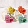 thumbnail image 4 of Heart Shaped Silicone Molds Silicone Candlestick Molds Soap Making Molds, 4 of 14