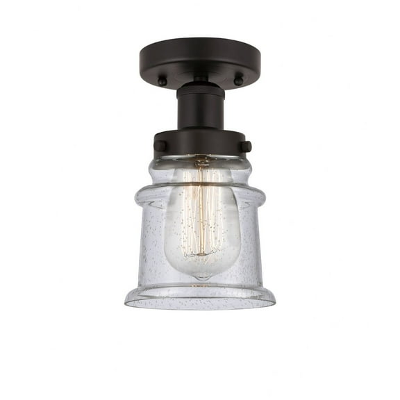 Innovations Lighting - Canton - 1 Light Semi-Flush Mount In Industrial
