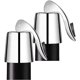 thumbnail image 1 of Freshness Belt Handle Wine Stopper (2 Pack Wine Stoppers), Stainless Steel Wine Bottle Stopper Protector, Reusable Vacuum Rubber Sealing Device, 1 of 5