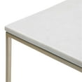 thumbnail image 6 of Home Square 2-Piece Modern 18" Metal Accent Side Table Set in White and Gold, 6 of 9