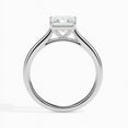 thumbnail image 4 of 2.00 Ct Stunning Princess Cut Moissanite Diamond (D/VVS1) Solitaire Wedding Ring for Fiancee in 18K White Gold Size 10 by Diamond-Capitals, 4 of 7