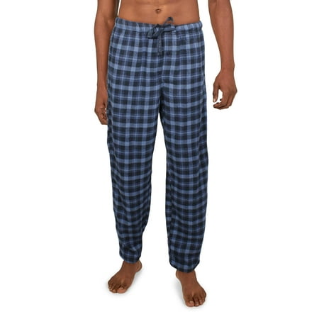 Perry Ellis Portfolio Mens Flannel Comfort Fit Sleep Pant Navy S
