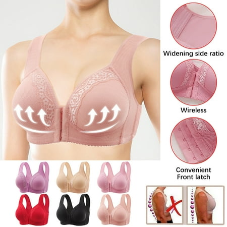 

Patlollav Pntutb Bras Ladies Traceless Comfortable No Steel Ring Vest Woman Underwear